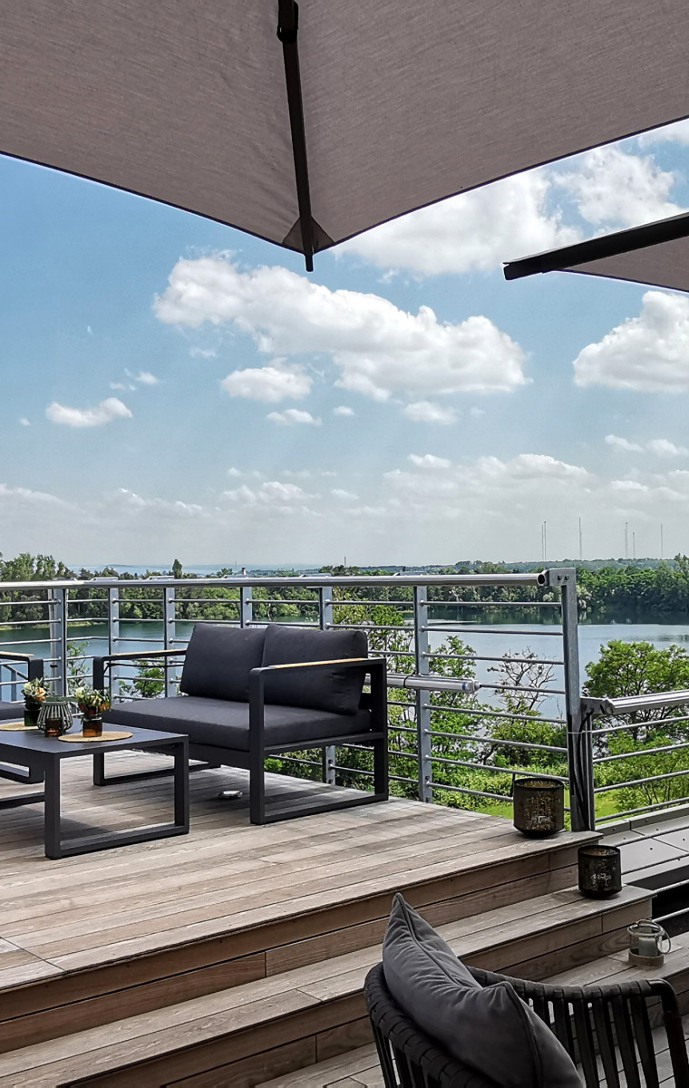 Bistro auf dem Dach Zeche Gustav