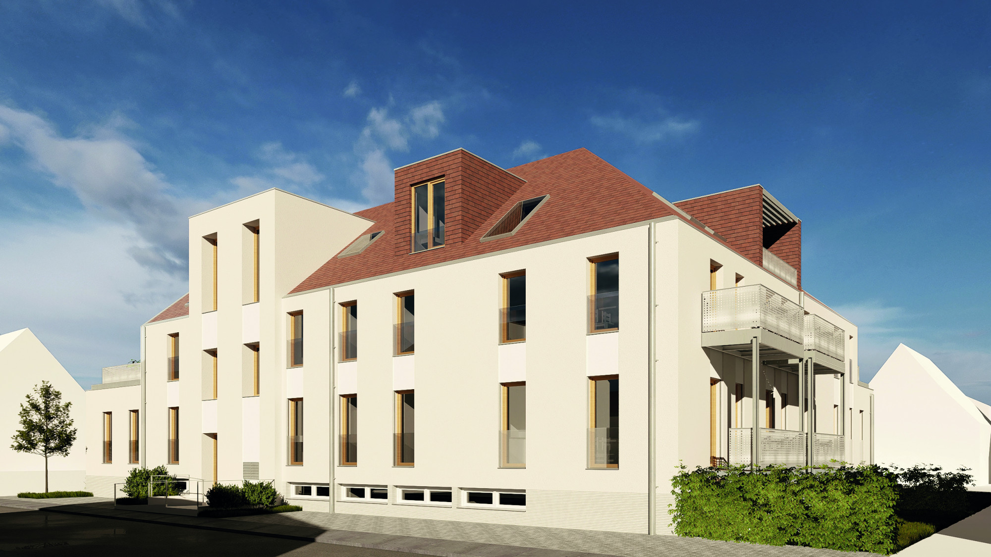 Straßenansicht Lessingstraße